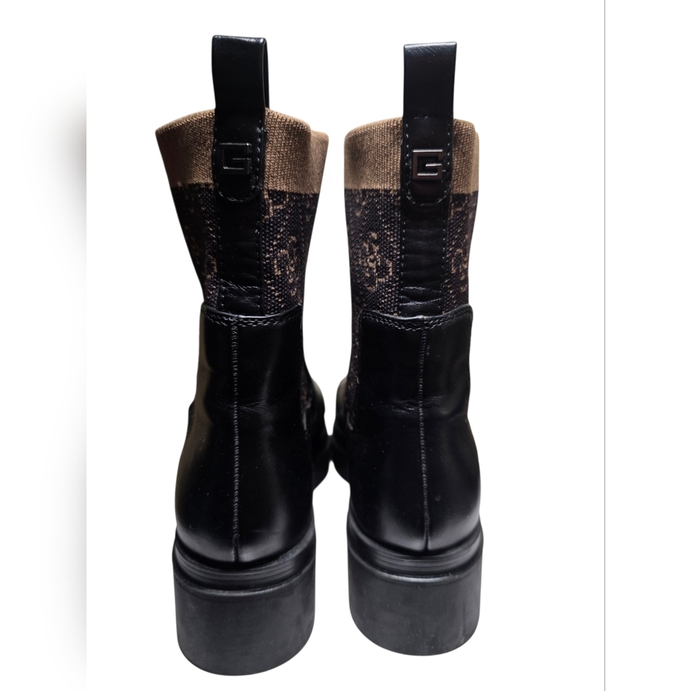 Guess Black and Brown Ankle Booties US 8.5 - Picture 3 of 6